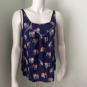 ANTHROPOLOGIE Maeve Elephant Tank size XS